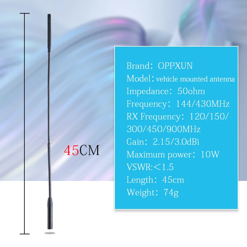 

SRH-940 50/144/430mhz Walkie Talkie Antenna SMA M Male for Yaesu VX 5R 6R 7R 300 400 410 FT-270R UV 3R TYT PUXING Two Way Radio