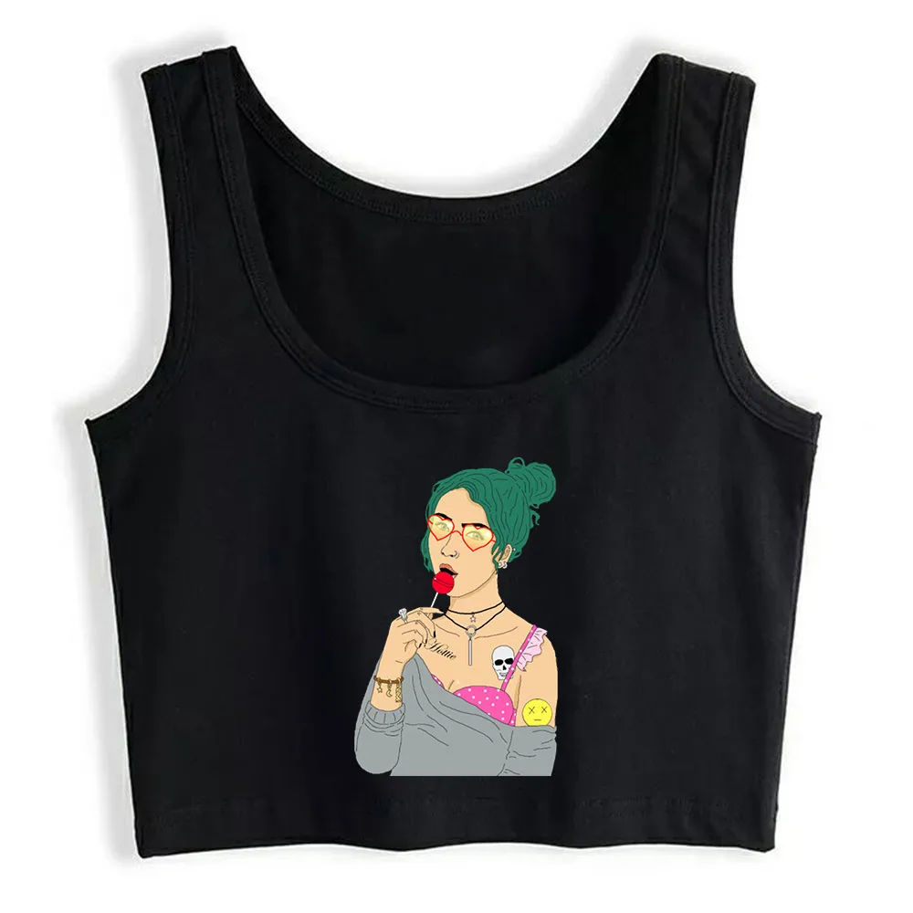 

Crop Top Women Cute Girl Harajuku Tank Top Women Anime Women Clothes