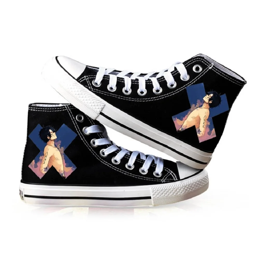 

Unisex Roronoa Zoro Usopp Sanji Ace Preppy Casual Ankle Canvas Shoes Student Plimsolls Duck Shoes Sneakers