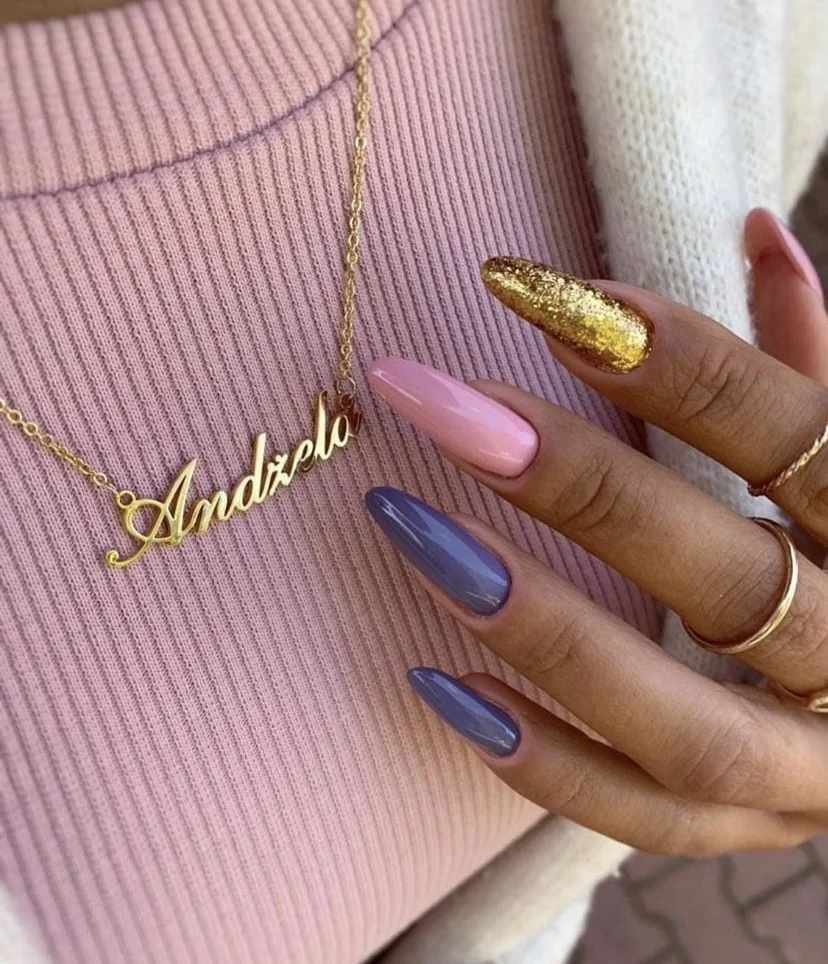 украшения на шею ожерелье кулоны и подвески цепоОжерелье Noelia с именем заказ из