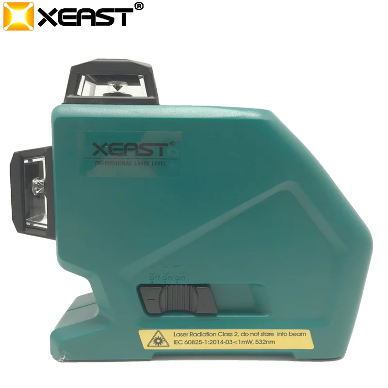 XEAST 12 линий 3D MW-93T-3G лазерный уровень самонивелирующийся 360 горизонтальный и вертикальный крест супер мощный зеленый лазерный луч