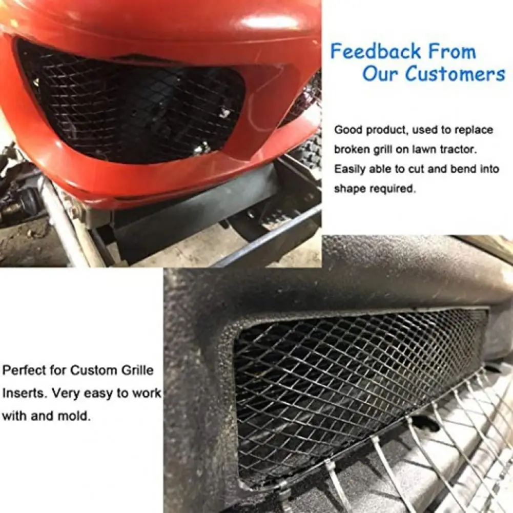 Автомобильный гриль сетчатый лист из алюминиевого сплава автомобильная решетка