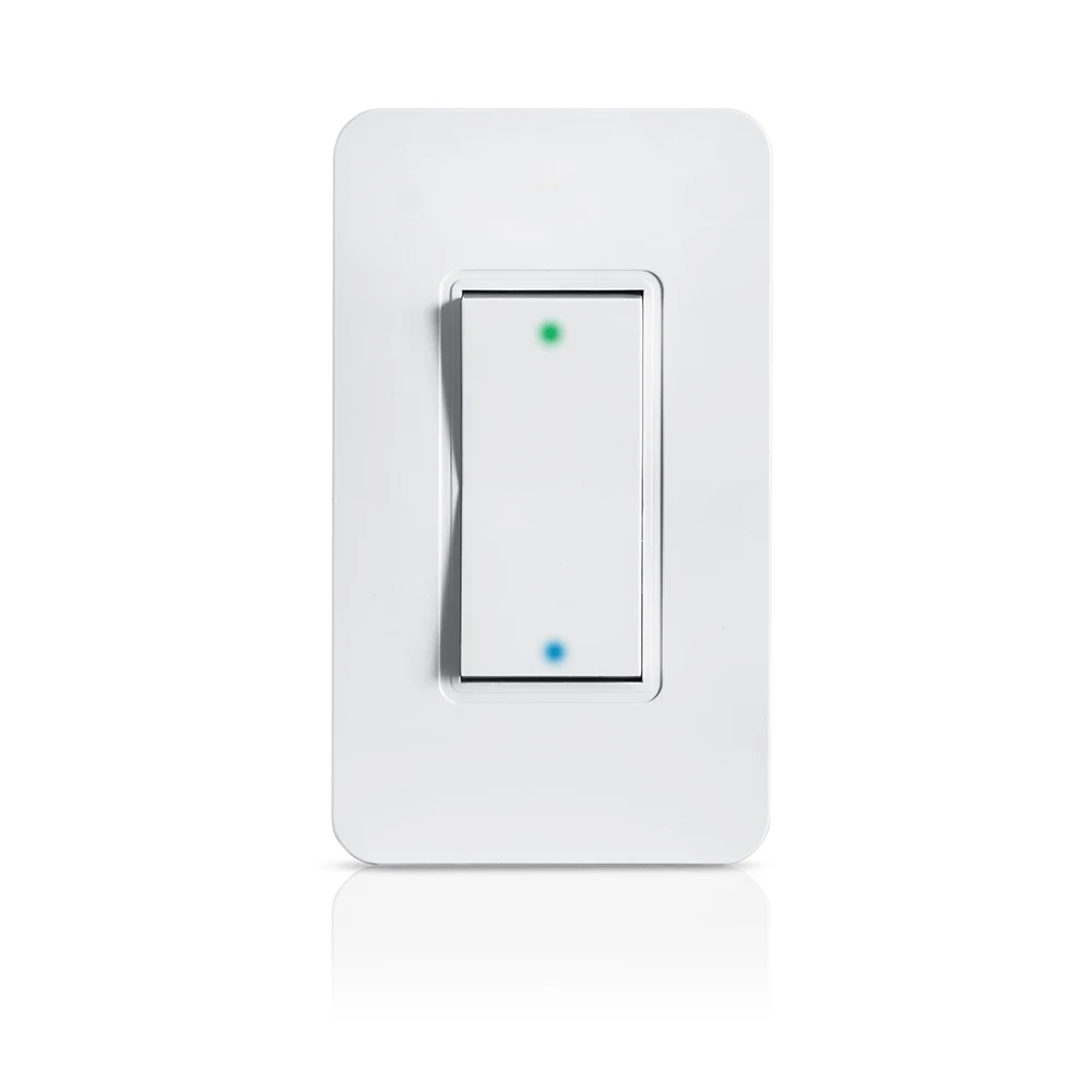 Smart Wall Switch Умный настенный Wi-Fi светильник, диммер, стандарт США, работает с Alexa Google Home IFTTT - Цвет: Smart Wall Switch