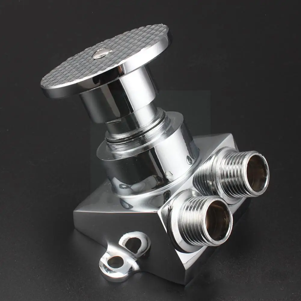 

New Foot Pedal Control Basin Faucet Switch Faucet Kitchen Lab Bathroom S Accessories I9n2