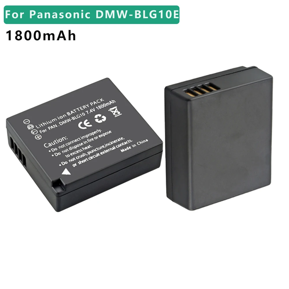 

DMW-BLG10 DMW-BLG10E BLG10 BLG10PP BLE9 BLE9E 1800mAh аккумулятор для Panasonic Lumix DMC GF6 GX7 GF3 GF5 ZS100 ZS60 LX100 GX85