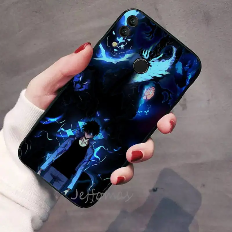 

igris solo leveling Phone Case For Huawei Honor view 7a5.45inch 7c5.7inch 8x 8a 8c 9 9x 10 20 10i 20i lite pro Cover Funda