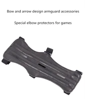 100PCS Bow And Arrow Equipment Arm Guards Archery Supplies Cowhide Perforated Bow And Arrow Training Arm Guards