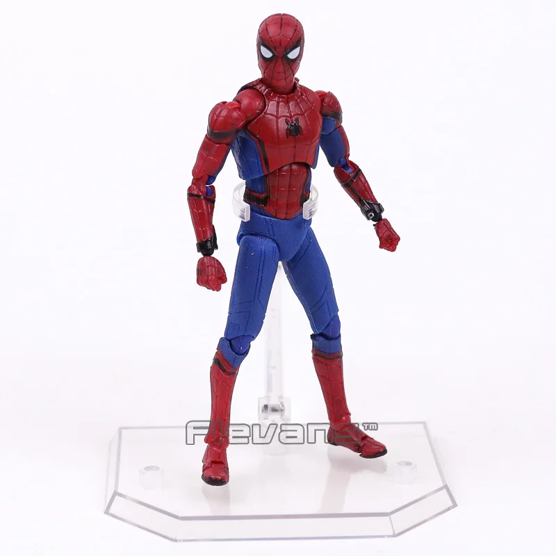 MAFEX047 Mafex Человек паук Питер Паркер возвращение домой Ver. ПВХ экшн фигурка