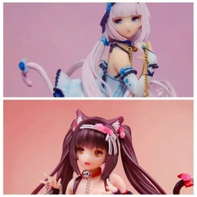 

Anime Native NEKOPARA vanilla chocola Sexy Girl PVC Action Figure Model Adult Statue Collectible Toy Doll