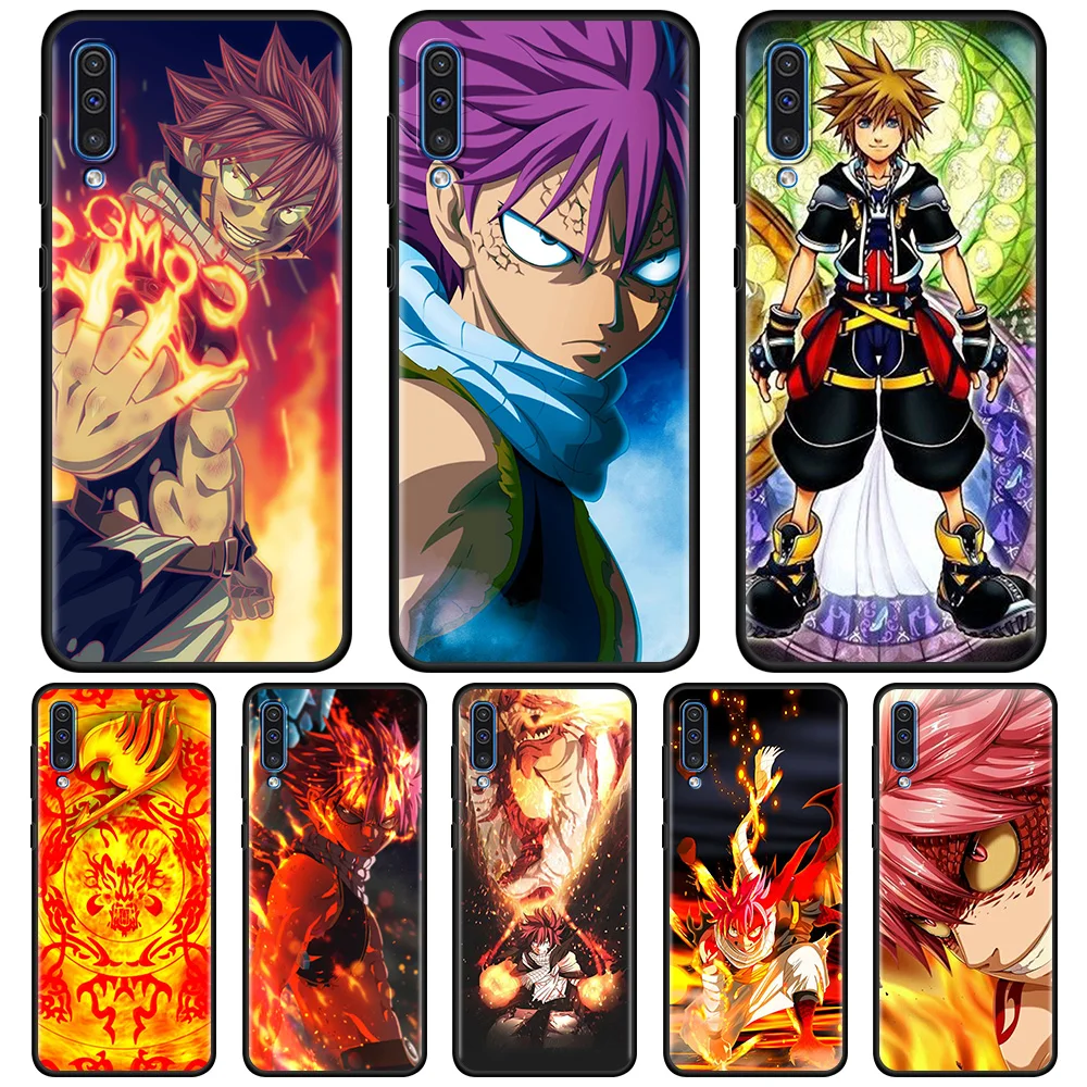 

Manga Fairy Tail Anime Phone Case For Samsung Galaxy A50 A70 A10 A30 A40 A20e M31 M30s M51 M31s M11 M22 M62 M52 M32 Funda