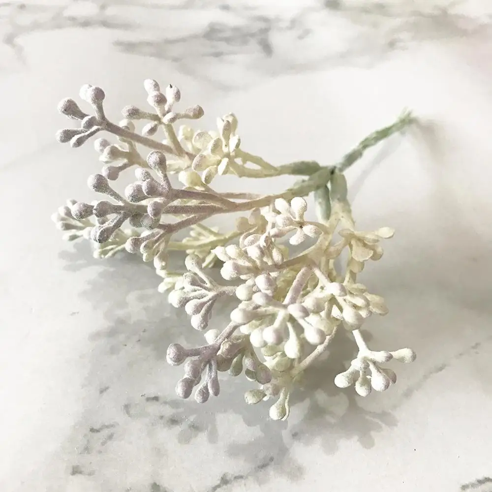 Искусственные осенние мини цветы пшеницы букет для дома скрапбукинг венок