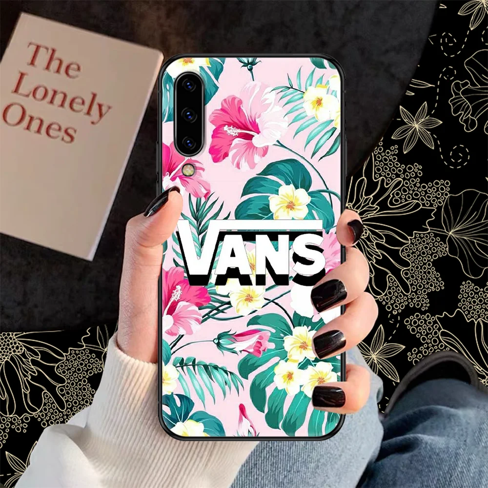 

Fashion skateboard Vans Phone case For Samsung Galaxy A 3 5 7 8 10 20 21 30 40 50 51 70 71 E S 2016 2018 4G black soft prime