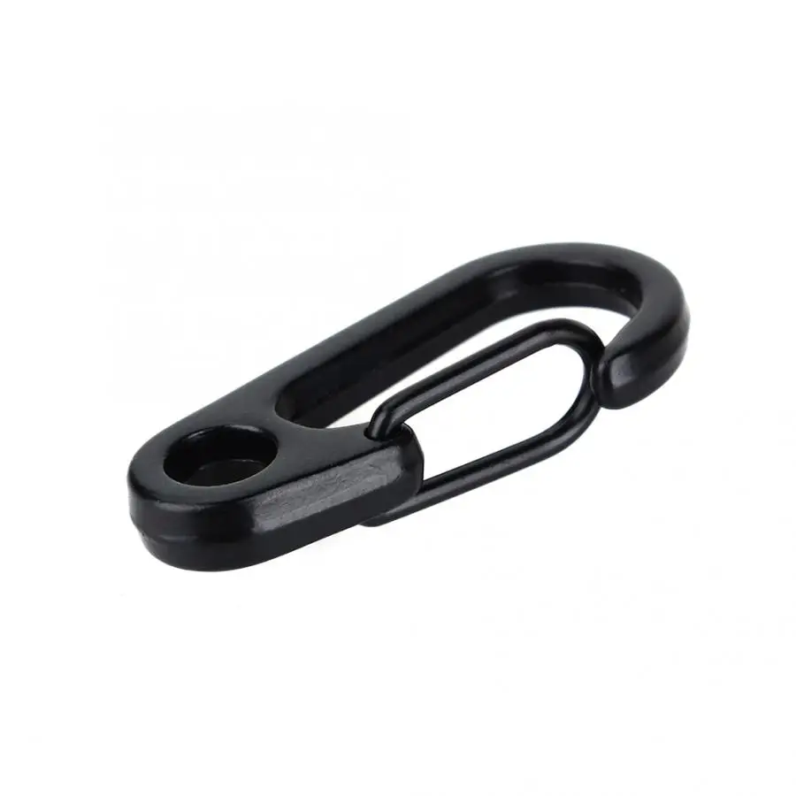 Портативный мульти брелок из нержавеющей стали Карабин Крюк Пряжка для