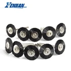 Полировальные инструменты, 10 шт., 3,0 мм, набор кистей для колес с хвостовиком, нейлоновая проволока, колесная щетка для Dremel Mini Drill шлифовальные вращающиеся инструменты Brush