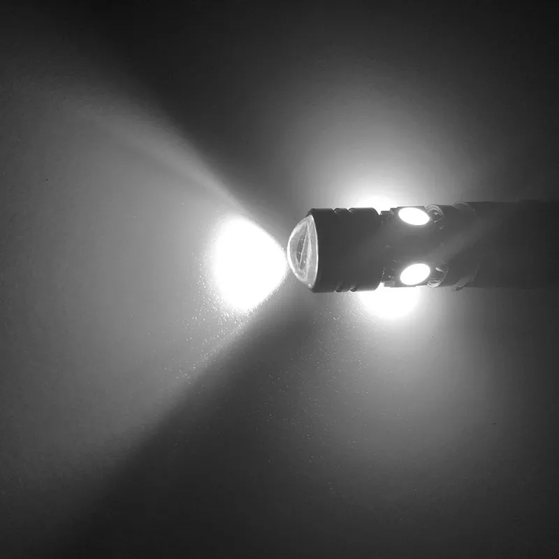 1х T10 Автомобильные фары белого цвета высокой мощности W5W 194 Led 5050 4SMD + 1 5 W COB линзы