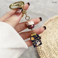tradition ceramics lucky cat amulet omamori good luck fortune wealth wholesale items for boutique pray keyfob couple gif