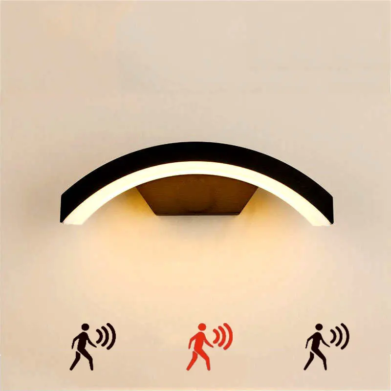 Светодиодный Личная настенная Светодиодная лампа с датчиком движения