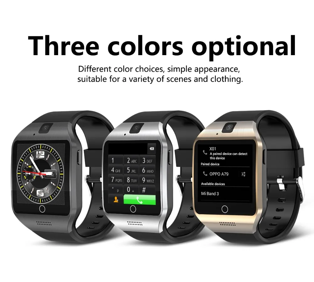 V88 Смарт-часы для мужчин Android 4,4 MTk6572 512MB+ 4GB 3g wifi Bluetooth Smartwatch MP3 плеер погода для Android телефон PK QW09 X01