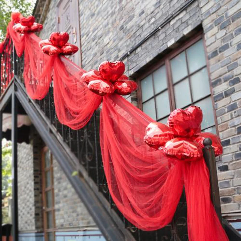 Рулон органзы из прозрачной ткани 72 см * 10 м | Дом и сад