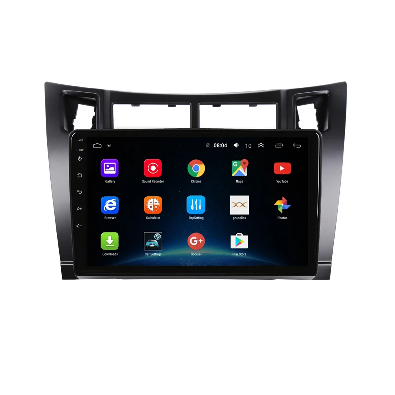 Автомагнитола 9 &quot 2 Гб ОЗУ 32 ПЗУ Android DVD GPS для Toyota YARIS 2004 2005-2010 2011 головное