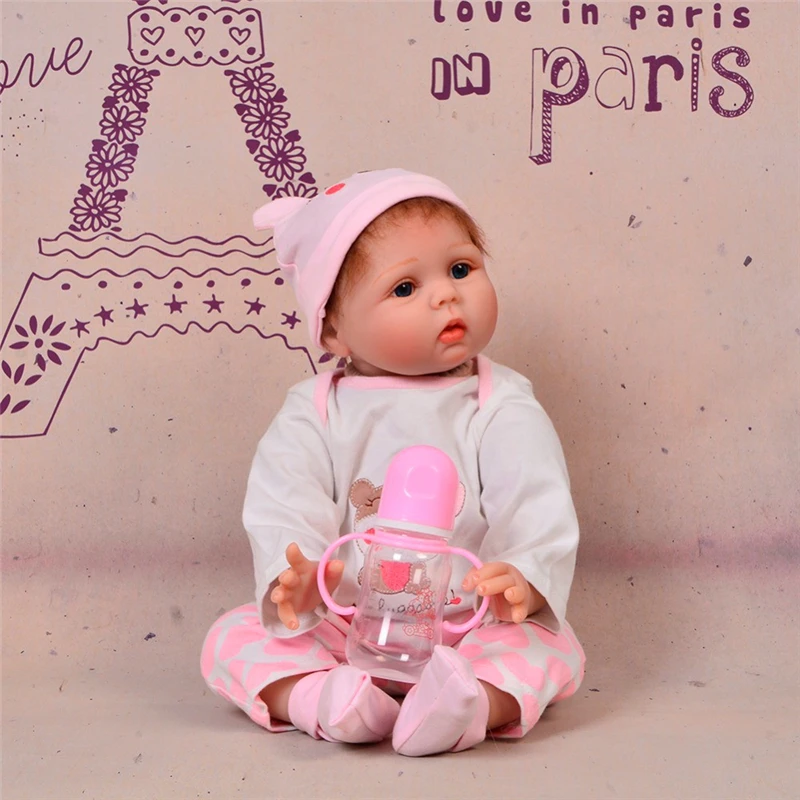 KEIUMI 55cm Baby Silicone Dolls Reborn Vinyl Simulation Handmade Cotton Toy Toddler Soft Kids Toys | Игрушки и хобби