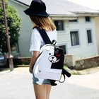 Нейлоновый рюкзак с аниме данганронпа, вместительная школьная сумка для студентов и путешествий