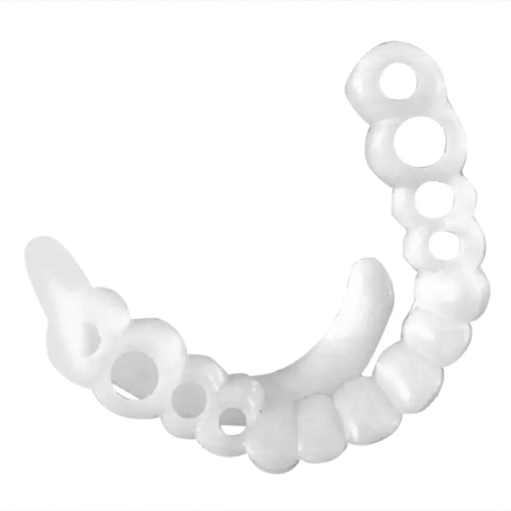 Зубной ортодонтический брекет многоразовые имитация верхний/нижний зубной