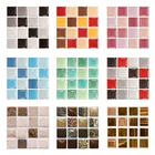 Самоклеящиеся 3D наклейки для мозаичной плитки, 10 шт., декоративные для ванной, кухни, водостойкие Наклейки на стены