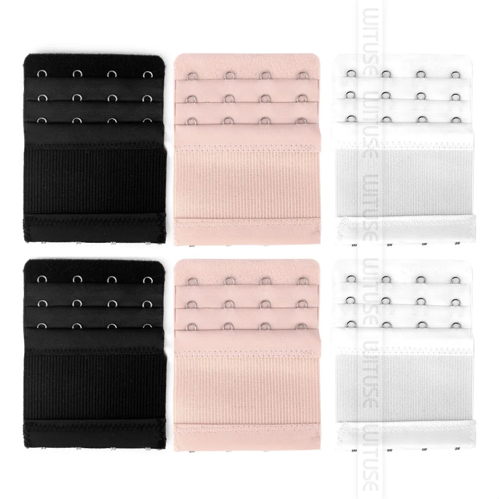 

2/3/4Hook Bra Extender For Women's Elastic Bra Intimates Strap Replacement Hook Clip Lengthened Adjustable Belt Buckle Intimates