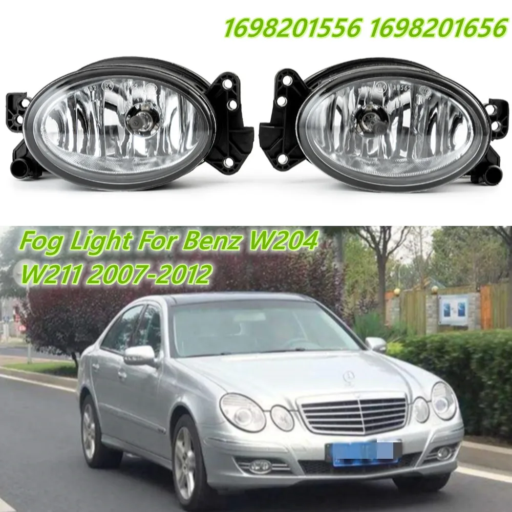 

Replacement Part Fog Light Without Bulb for Mercedes Benz W211 2007-2012 CLK Class MB2592117 MB2593117 1698201556 1698201656