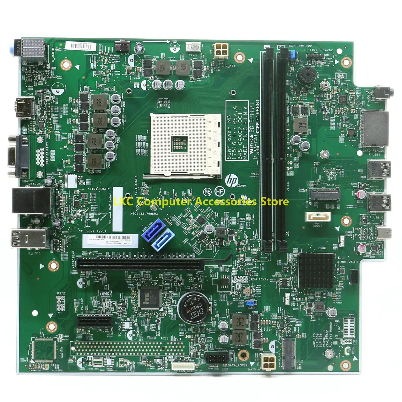 

FOR HP Pavilion 590 690 Motherboard 17516-1 942023-001 942023-601 Manufacturer refurbished
