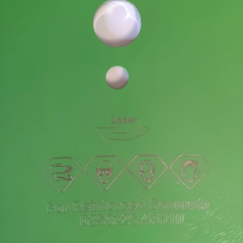 Диск для лазерной сварки железобетона DB47 диаметром 14 дюймов 350 мм 1 шт. |