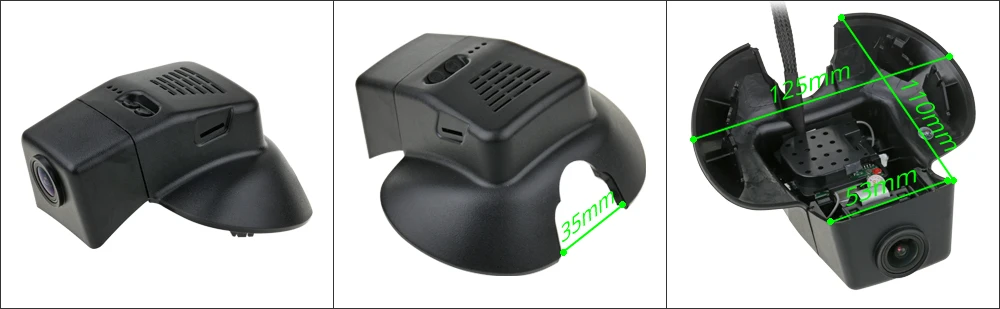 SINOSMART Novatek 96658 Wifi DVR Камера для Volvo V60 S60 S80 S80L S90 XC40 XC60 XC70 XC90 приложение Управление SONY IMX323 1080P
