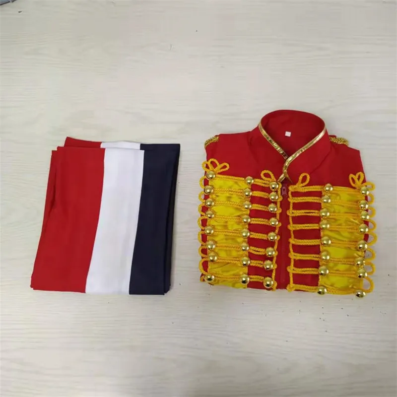Cosplaydiy Les Miserables Enjolras Cosplay Costume Adult Women Version Vest Sash Jacket L320 |