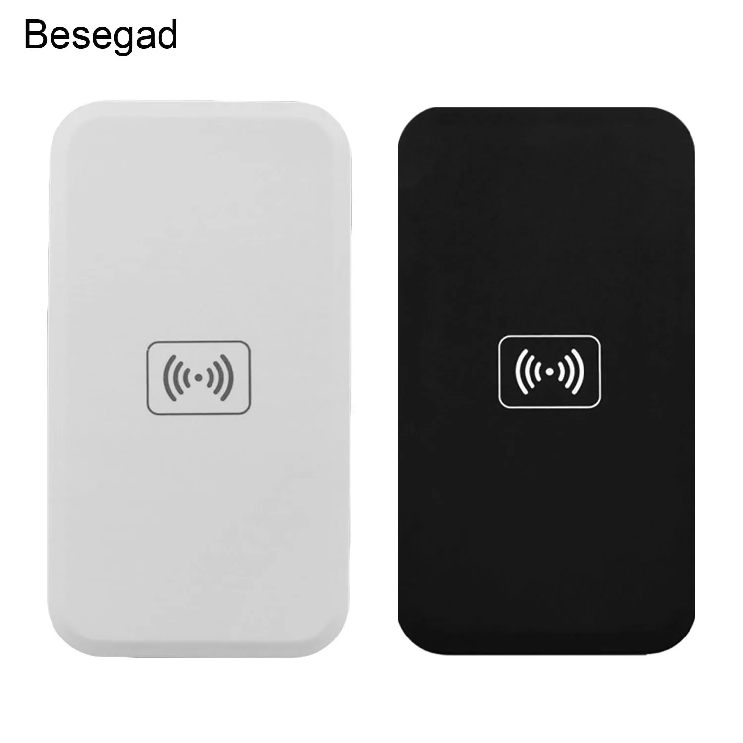 Besegad ультратонкий беспроводной зарядный коврик для Apple iPhone X 8 Plus Galaxy Note S7 Edge S6 Nexus 4