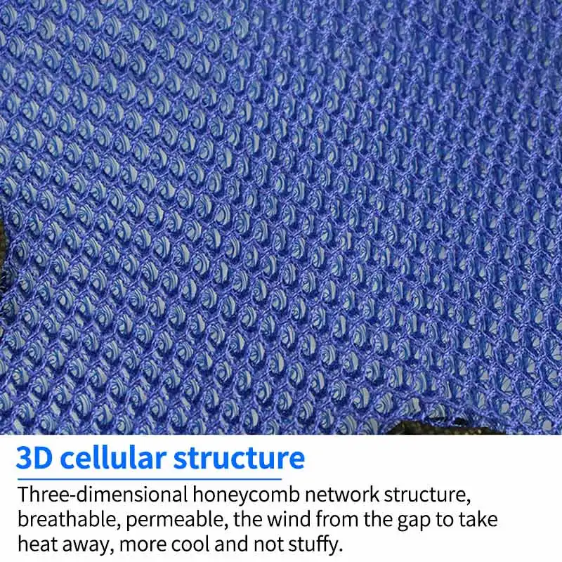 Сетчатая прокладка для мотоциклетного шлема теплоизоляционная 3D сотовая