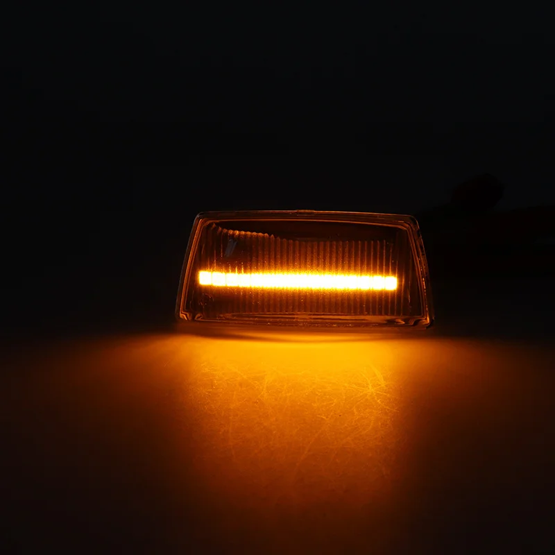 

2X Car LED Dynamic Flowing Turn Signal Side Marker Light For Opel Insignia Astra H Zafira B Corsa Chevrolet Cruze
