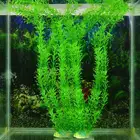 Искусственное аквариумное пластиковое искусственное зеленое растение, декор для аквариума, искусственные растения