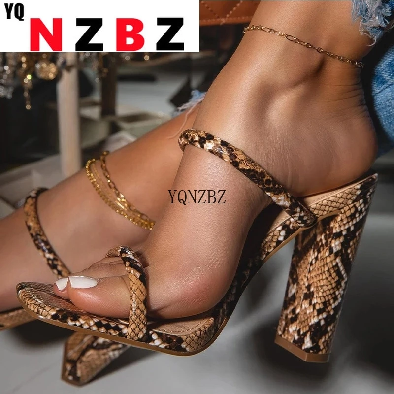 

Сандалии женские на высоком каблуке, Босоножки с открытым носком, повседневная обувь, однотонные, большие размеры, лето