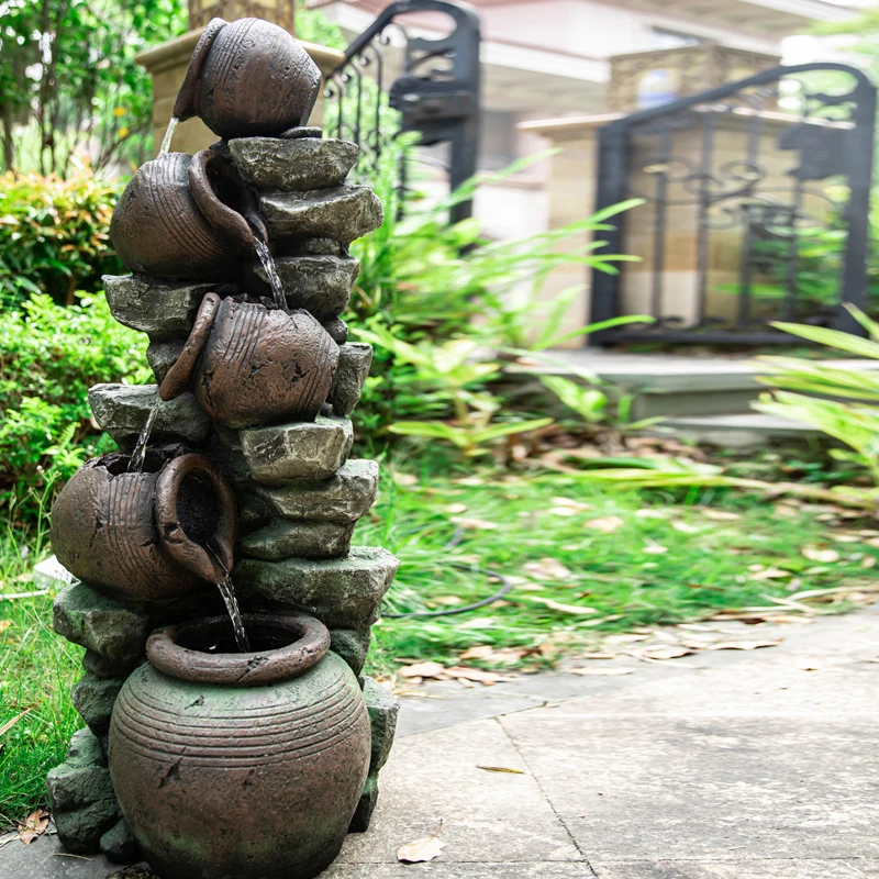 【Стандартный в Stock】 39 дюймовая наружная 5 круглый Ланч-бокс кувшины горшки