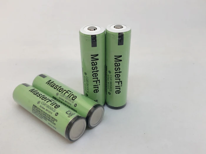 Wholeale MasterFire оригинальный защищенный CGR18650CG 2250mAh 18650 3 7 V литиевая аккумуляторная