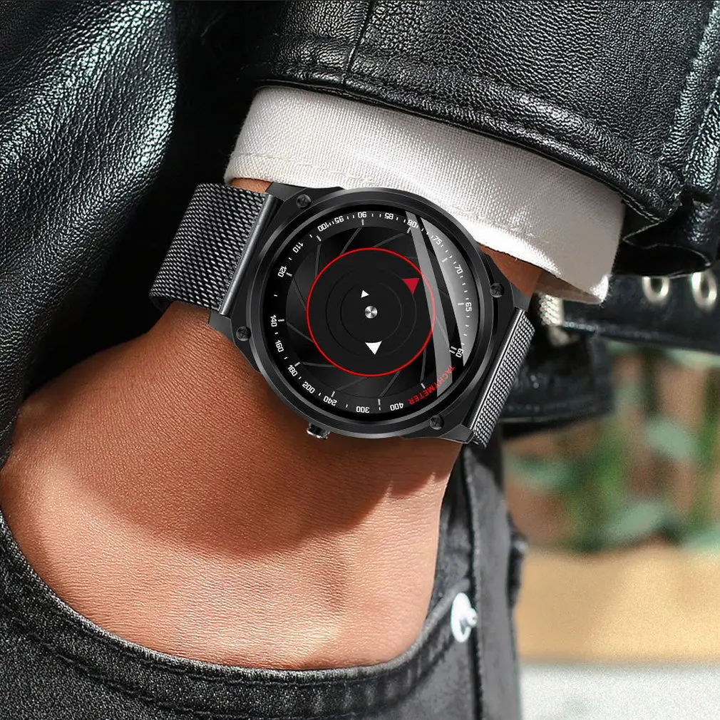 Full-screen Touch Smart Bracelet Continuous Health Monitoring Ip68 Waterproof Remote Control Camera Step Band | Электроника