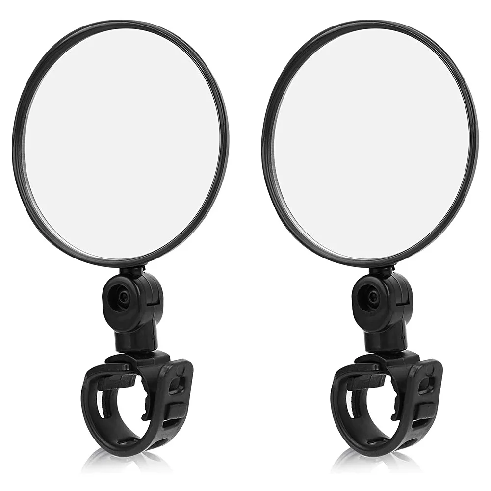 Зеркало заднего вида для езды на велосипеде регулируемое поворотное круглое