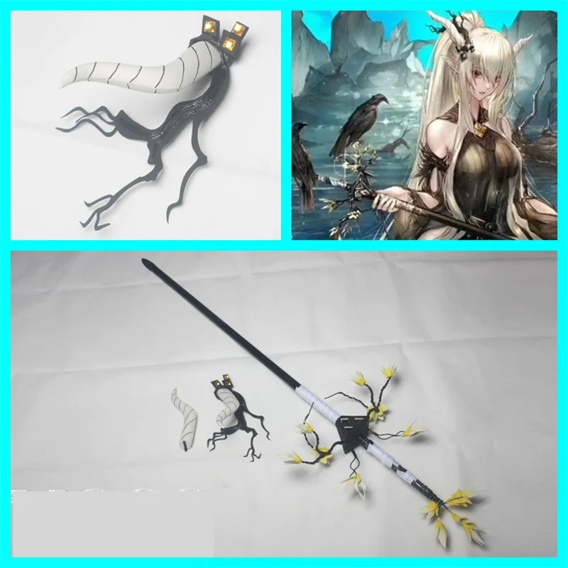 Новинка головной убор с зажимом в виде сияющих Рожков для косплея реквизит