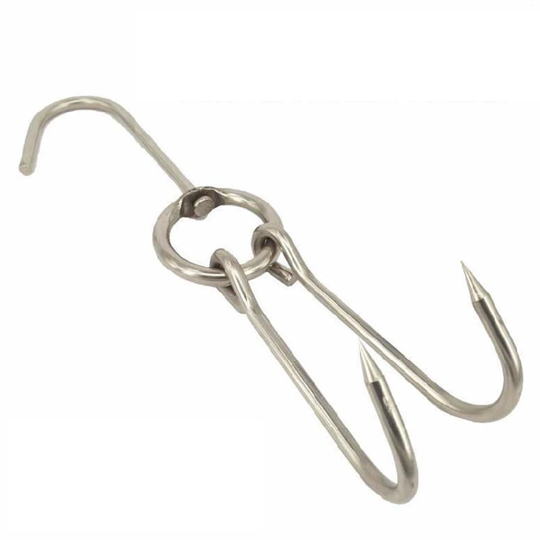 

Hanger Hooks Stainless Steel Heavy Kitchen Kit 5Pcs Hooks Butcher shops