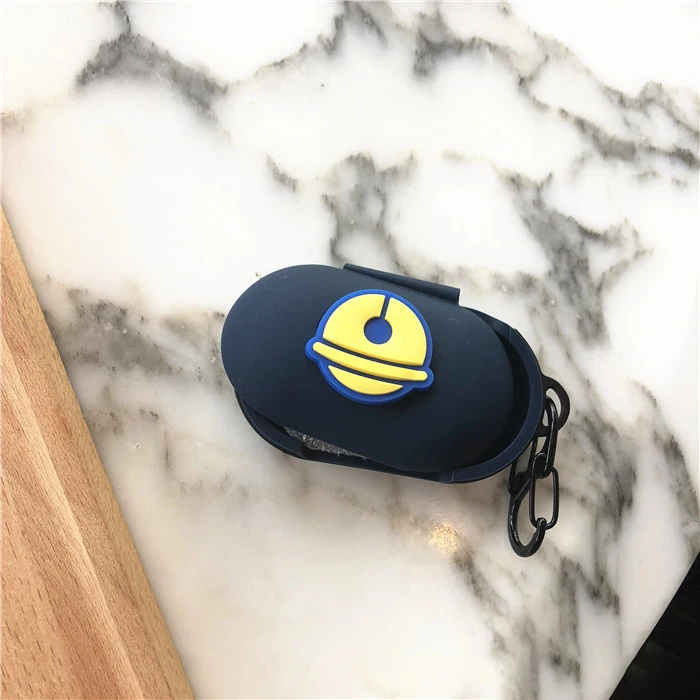 6 Милый защитный чехол для samsung Galaxy Buds, чехол с откидной крышкой и карабином, водонепроницаемый противоударный чехол s - Цвет: 6