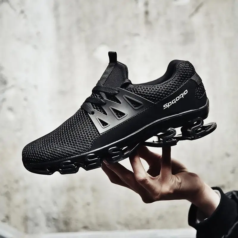 Brand Fashion all Black Men Casual Shoes air Mesh Boys Tenis Zapatos Breathable Zapatillas Hombre Sneakers shoes ZY-100 | Обувь