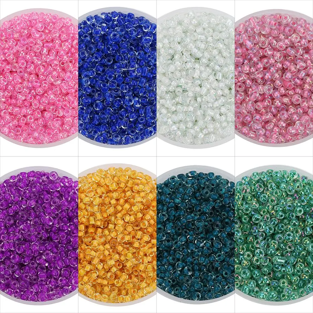 Прозрачные бусины Сэндвичи apx2700шт 2 5 мм разделители стеклянные для изготовления