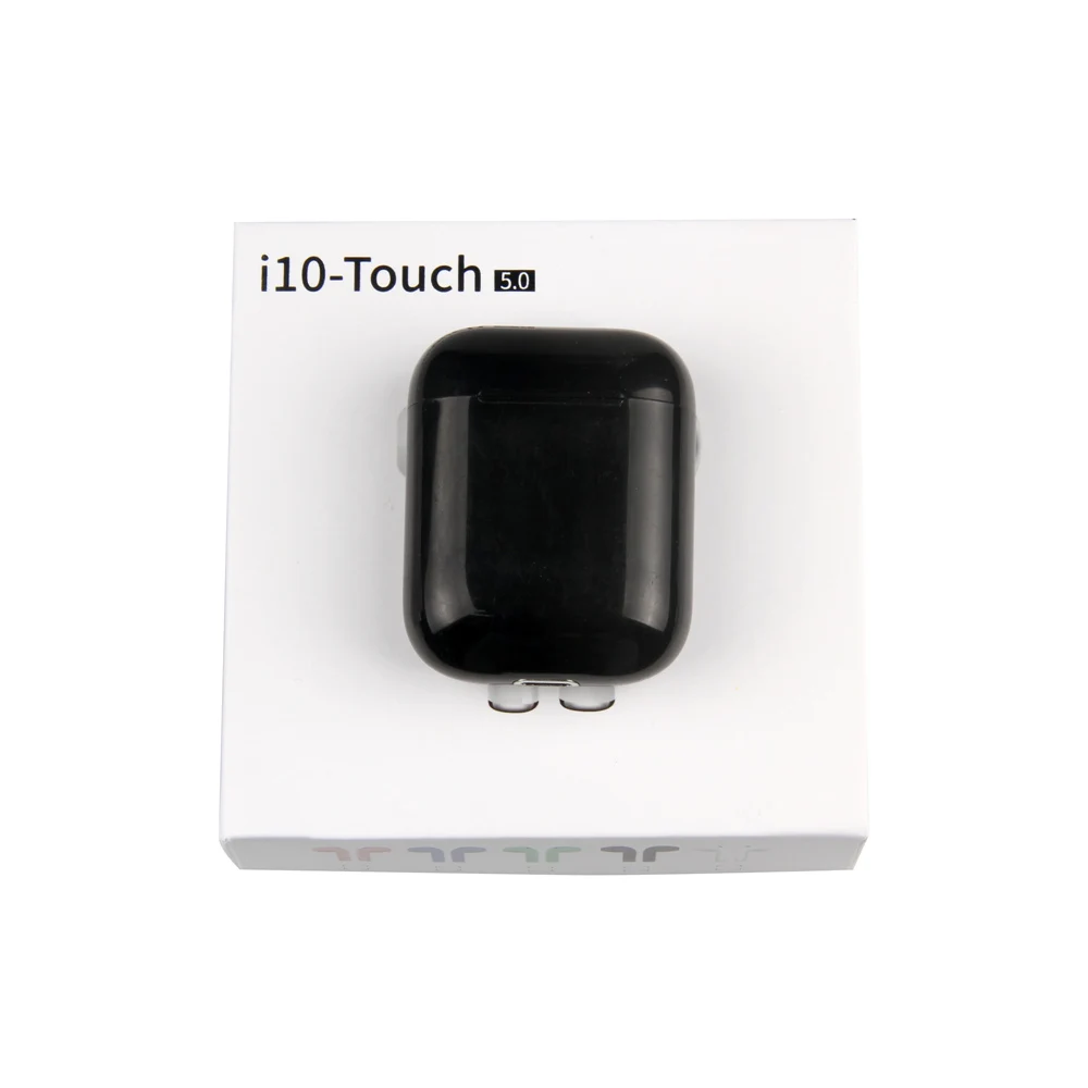 I10 TWS Наушники Беспроводные Bluetooth 5,0 наушники i10-Touch стерео наушники гарнитура для всех смартфонов PK i7s i9s i10 i11 i12 i13