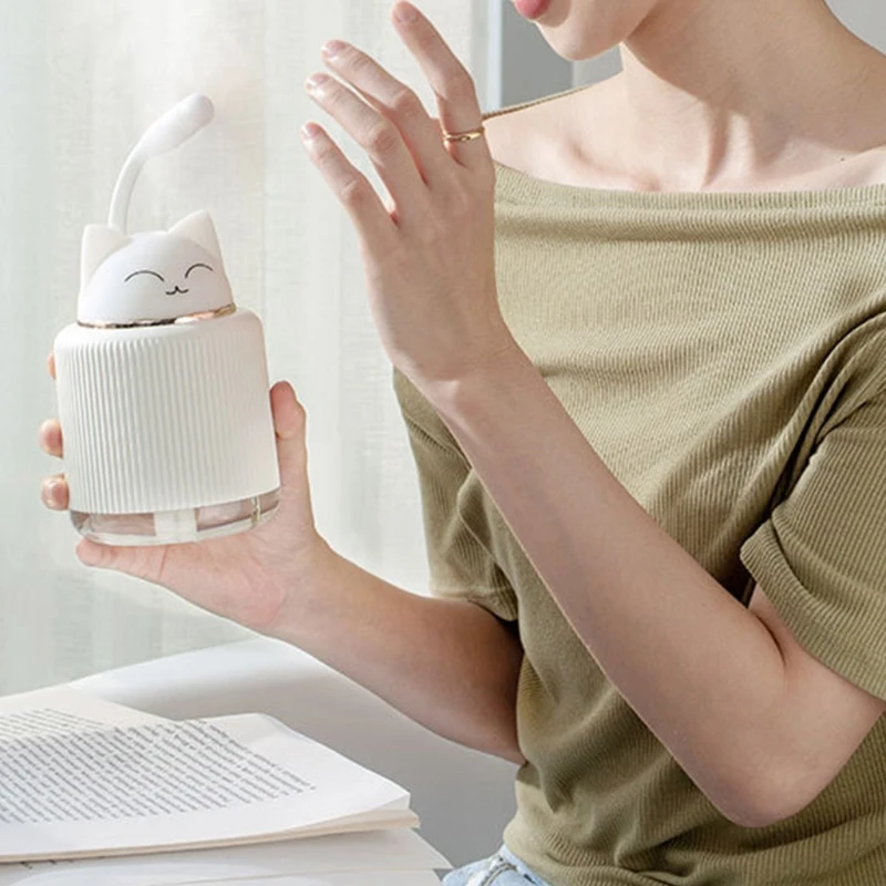 

Cute Cartoon Rabbit Large Capacity Portable Desktop Air Humidifier USB Mist U2JD